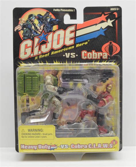 Hasbro Gi Joe Heavy Duty Vs Claws Action Figure 2 Pack