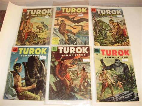 Complete Set Of Vintage TUROK SON OF STONE Comic Books Comic Books