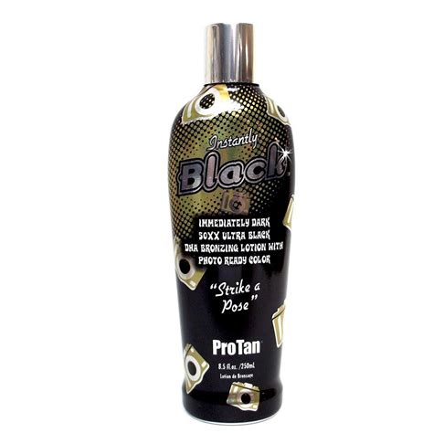 Pro Tan Instantly Black Immediately Dark Dha Bronzer 85 Oz Pro