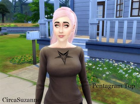 Pentagram Top The Sims 4 Catalog