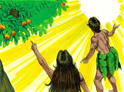 Freebibleimages Adam And Eve Disobey God Adam And Eve Disobey God