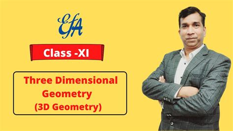 Three Dimensional Geometry 3d Geometry Class 11th Youtube