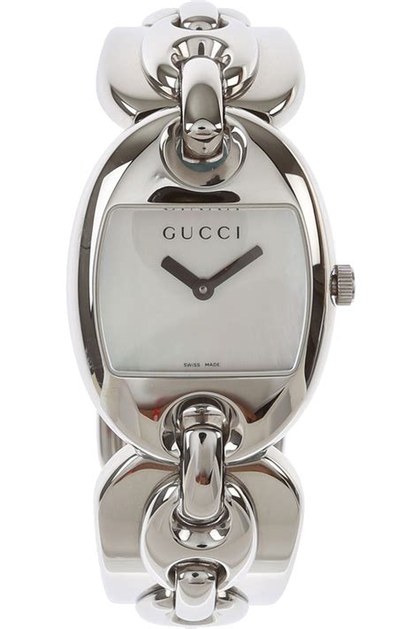 Gucci Watch For Women In Silver Metallic Lyst