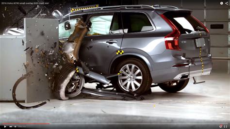 Volvo Xc Excels In Iihs Crash Tests Safety Automotive Fleet