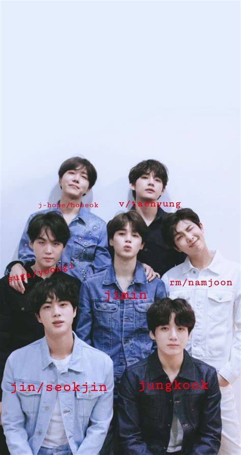 2020 bts (방탄소년단) aka (bangtan boys) is an south korean male pop band. bts's names | Bts name, Bts members names, Bts members
