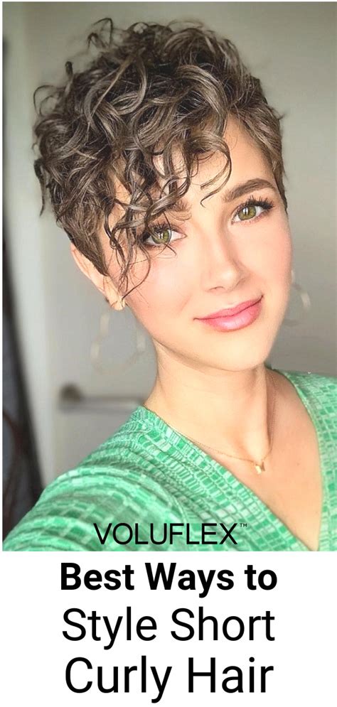 79 Gorgeous How Do I Style Short Curly Hair For Short Hair The