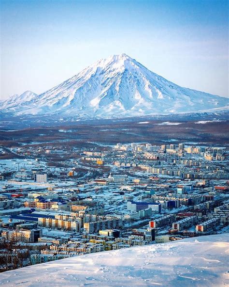 Kamchatka Russias Land Of Volcanoes This Is The City Of