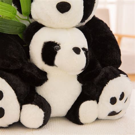 Panda Stuffed Animals, Panda Hold Baby Panda Stuffed Animal Plush Toy