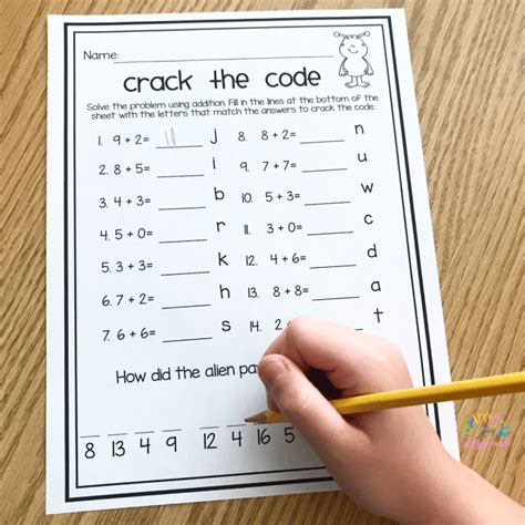 Https://tommynaija.com/worksheet/crack The Code Math Worksheet