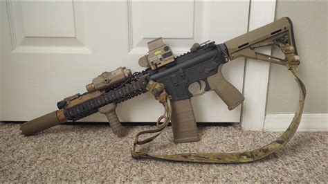 Airsoft Mk18 Build Mk18 Mod0 On Top And Vfc Airsoft Mk18 Mod0 The