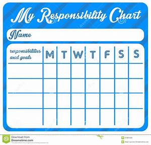 Responsibility Chart Royalty Free Stock Images Image