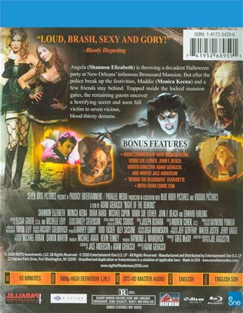 Night Of The Demons Blu Ray 2009 Dvd Empire