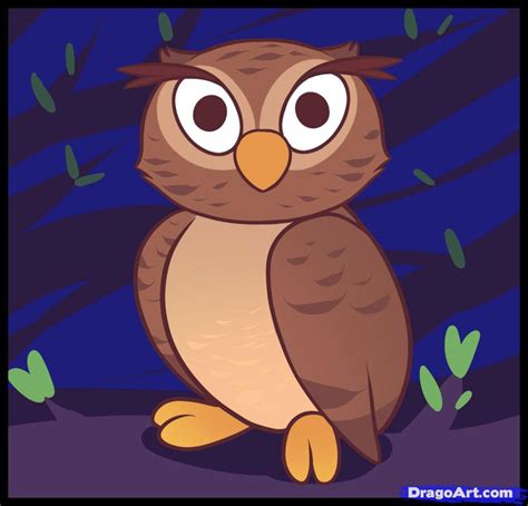 I will do another tutorial on an animal species that will go in the 'for kids' section. How to Draw an Owl For Kids, Step by Step, Animals For Kids, For Kids, FREE Online Drawing ...