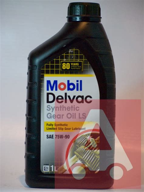 Масло Mobil Synthetic Gear Oil 75w 90