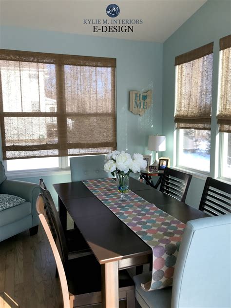 Sherwin Williams Tidewater In Dining Room Best Blue Paint Colour