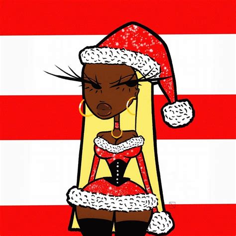 Solostrations On Instagram Christmas Baddie 🎄 Girls Cartoon Art