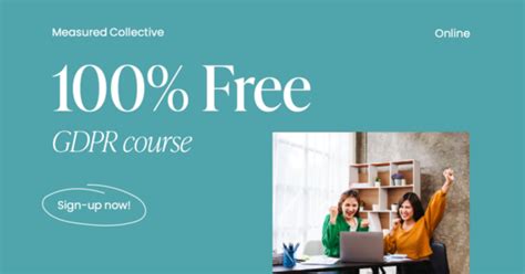 Free Gdpr Training Course Measured Collective
