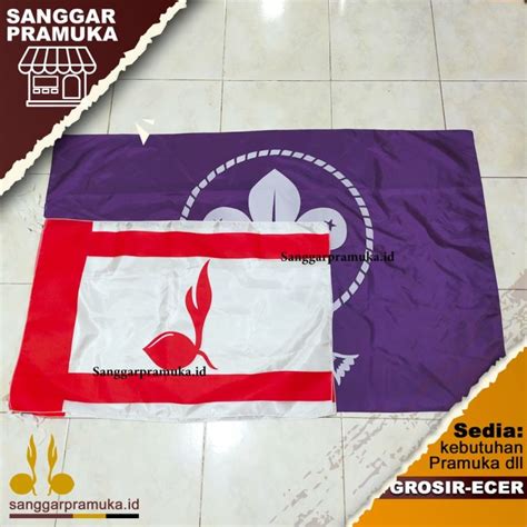 Bendera Cikal Bendera Pandu Dunia Bendera Wosm Lazada Indonesia