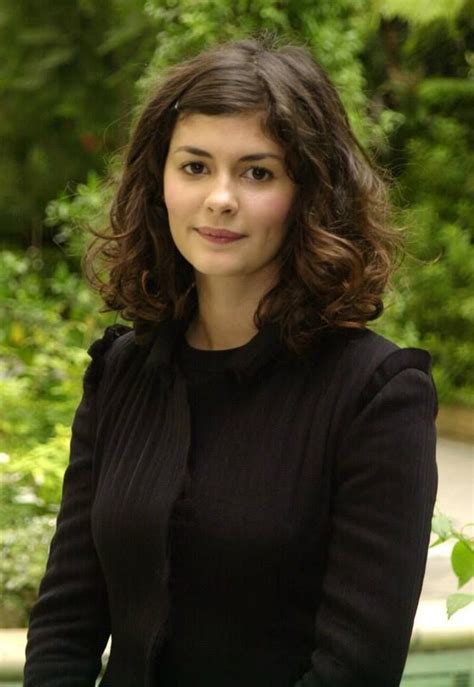 Audrey Tautou Who Played Amelie In Amelie Amelie Audrey Francaise Played Tautou Curly