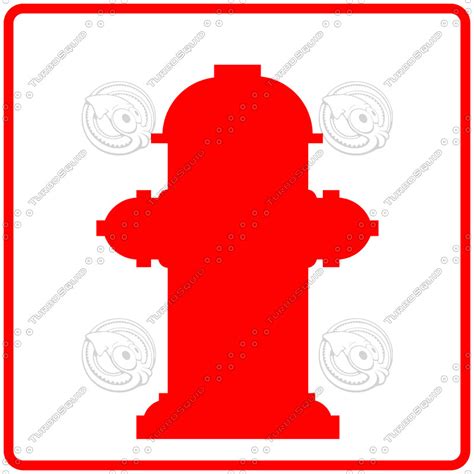 Texture  Fire Hydrant Symbol