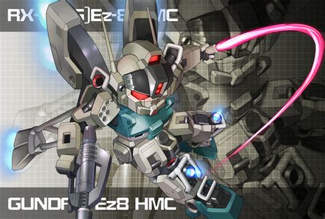 Gundam Ez8 High Mobility Custom Gundam And 1 More Drawn By Memento