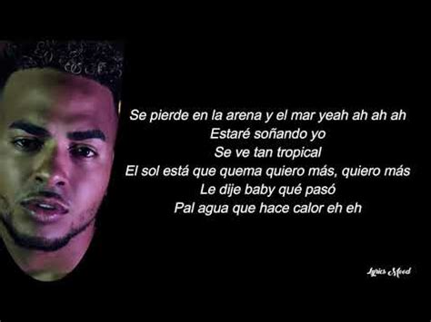 Tan tropical) el sol está que quema y quiero má' (quiero má') le dije: Ozuna, Sia, Doja Cat - Del Mar LETRA - YouTube
