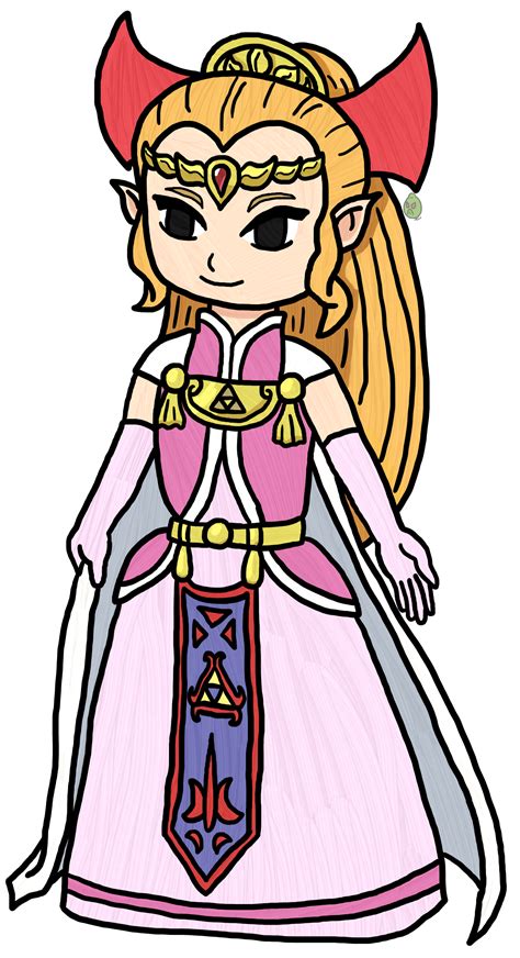 Princess Zelda Four Swords By Katlime On Deviantart