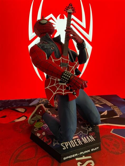 Videogames Stuff And Things Hot Toys Spider Punk Sixth Scale Figure Prima Games