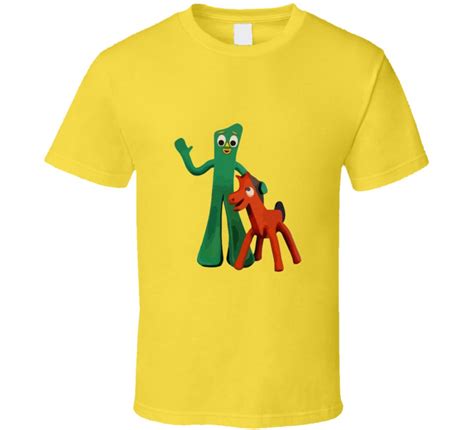 Gumby And Pokey T Shirt And Apparel T Shirt Etsy