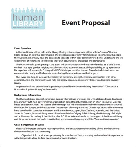 Free 30 Sample Event Proposal Templates In Illustrator Indesign Ms