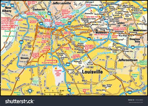 282 Louisville Road Map Images Stock Photos And Vectors Shutterstock