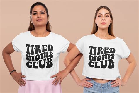 Tired Moms Club Svg Tired Mom Svg Cool Moms Club Svg Mom Etsy