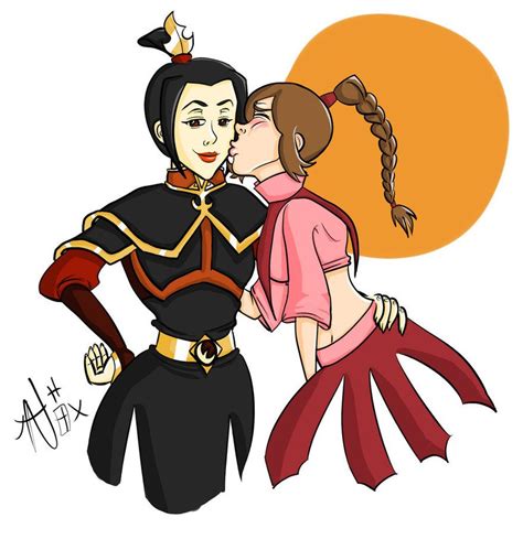 Tyzula Kiss Me On The Cheek Ty Lee By Nekonyanko On Deviantart Ty Lee Avatar Aang