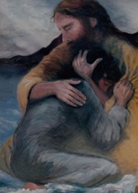Jesus Christ Comforting A Girl In A Loving Embrace Prophetic Art 기독교 바탕화면 기독교 성경 공부