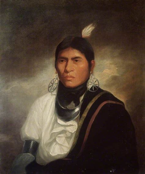 Bbc Your Paintings Portrait Of A Cherokee Indian Cherokee Indian Art Native American