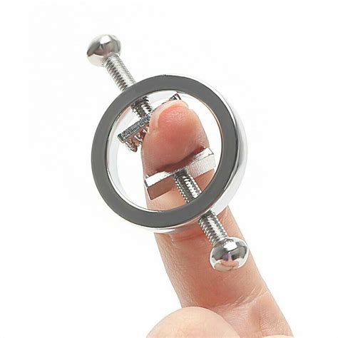 Women S Adjustable Nipple Clamp Clit Clip Torture Bondage Sex Toy Piercing Bdsm Ebay