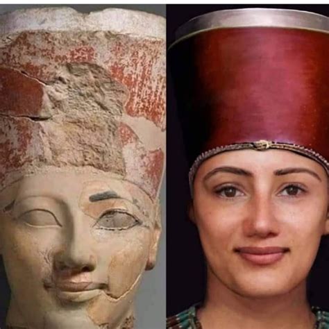 Reconstruction Face Of Queen Hatshepsut Egyptian People Caucasian Race Women In History