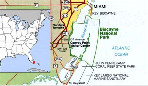 Camping Maps And Trails Biscayne National Park
