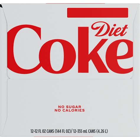 Buy Diet Coke Soda Soft Drink 12 Fl Oz 12 Pack Online At Lowest Price