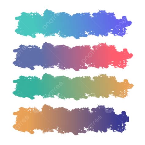 Paint Brush Strokes Png Transparent Paint Brush Strokes With Gradation