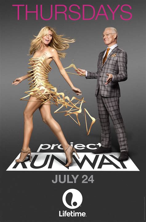 Heidi Klum Strips Off For New Project Runway Poster Project Runway