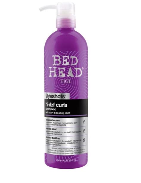 Bed Head Shampoo Hi Def Curls Ml World Shop