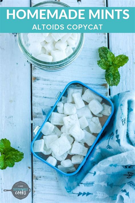 An Easy Recipe For Homemade Mints That Tastes Just Like Altoids