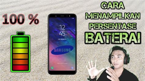 Ketika baterai dalam kondisi 15% sampai 20% biasanya kita akan mendapatkan notifikasi atau saran dari smartphone untuk segera mengecasnya, buat kamu pengguna hp samsung yang ingin menampilkan persentase baterainya bisa mengikuti cara ini. CARA MENAMPILKAN PERSENTASE BATERAI HP SAMSUNG !!! - YouTube