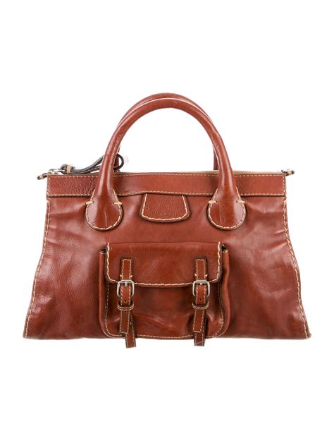 Chloé Leather Edith Bag Handbags Chl46368 The Realreal
