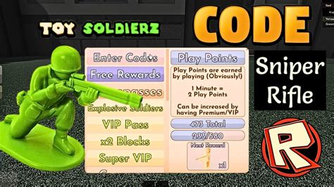 Roblox Toy Soldierz Code Youtube