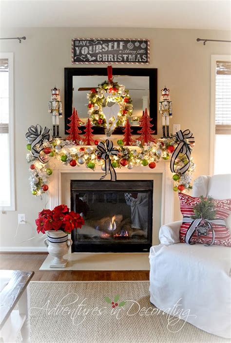 40 Wonderful Christmas Mantel Decorations Ideas All About Christmas