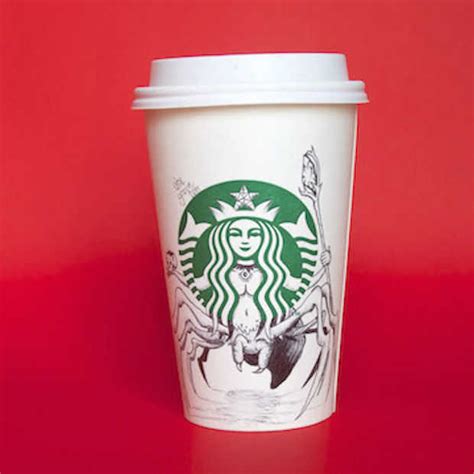 Starbucks türkiye olarak, parçası olduğumuz topluma fayda sağlamak ve iletişimde engelleri aşmak için #eldenele projesine. Illustrator maakt kleine kunstwerkjes van Starbucks-bekers