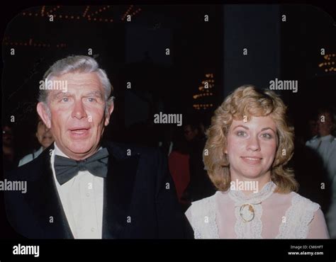 andy griffith with cindy knight e1400 supplied by photos inc credit image © supplied by globe