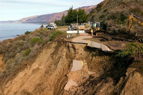 More Photos Show Highway 1 Damage Reopening Date Unknown